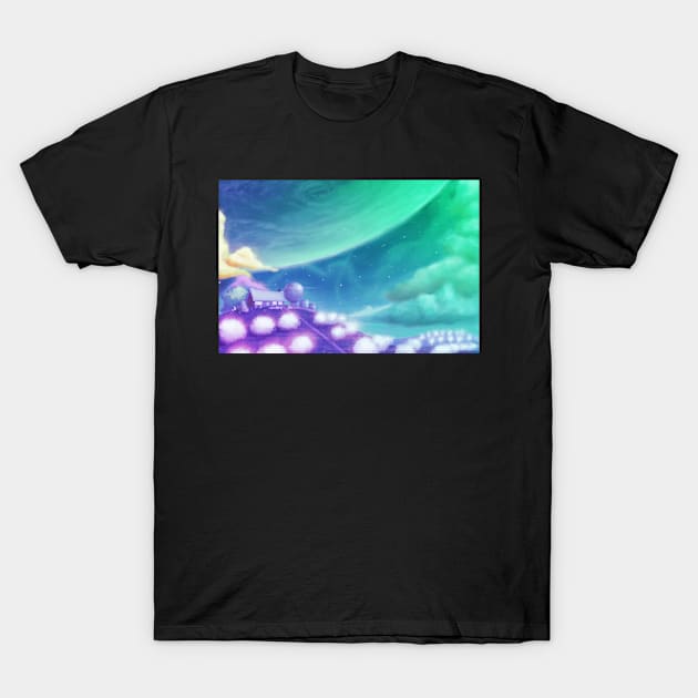 Space Orchard T-Shirt by itsmidnight